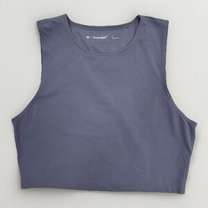 TNAction Tank Top Womens Size Large Crop Top Athletic Blue Workout Aritzia